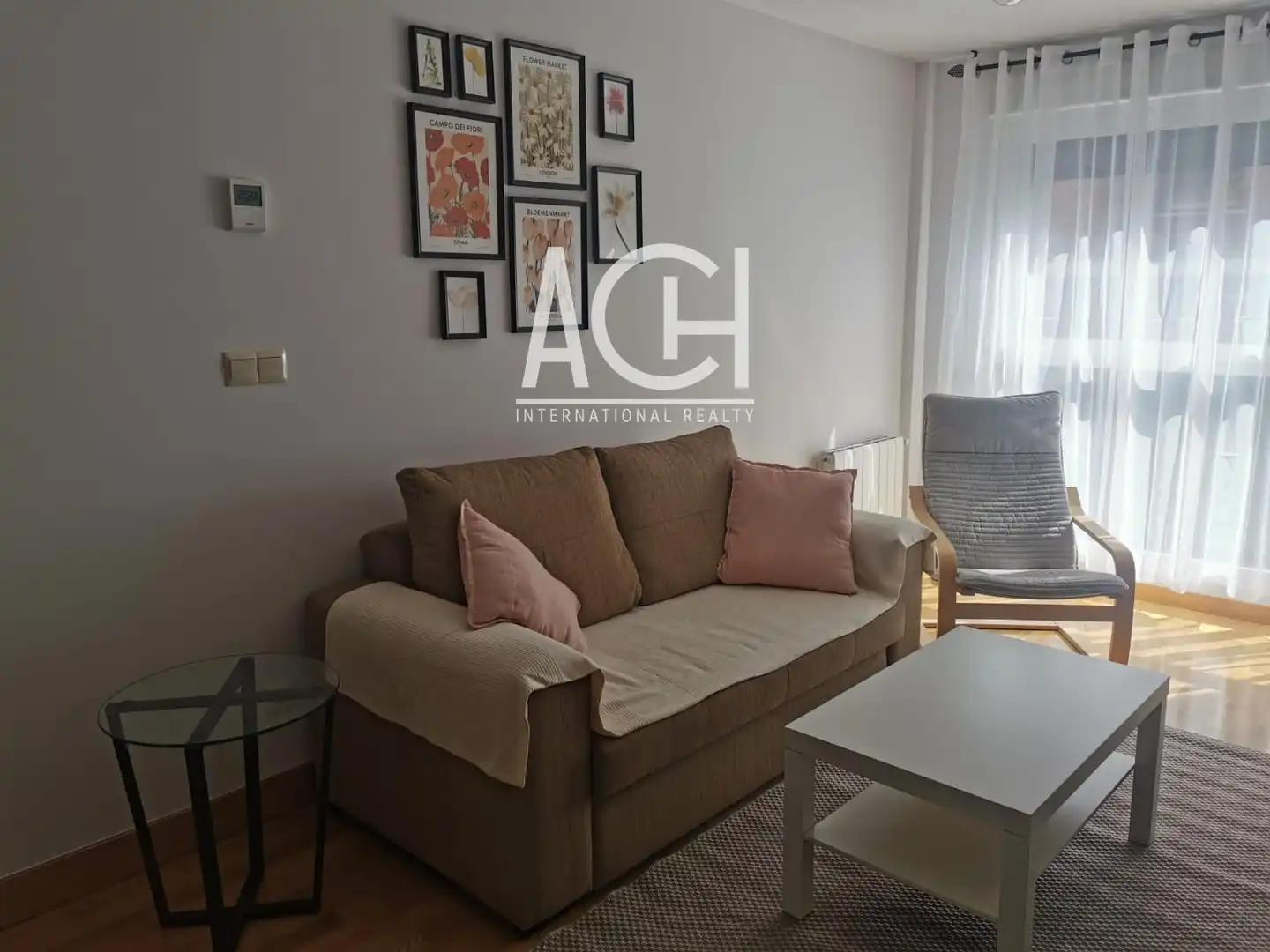Sala de estar de Piso de alquiler en Bilbao  con Calefacción