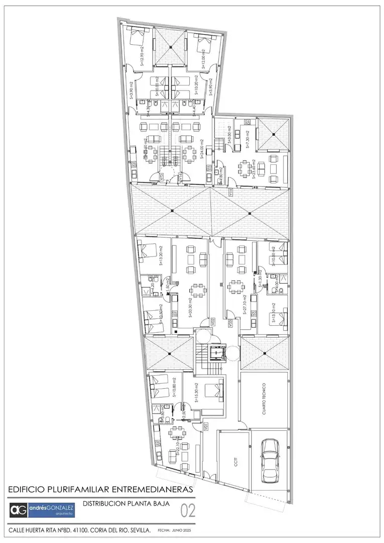 Flat for sale in Coria del Río  with Air Conditioner