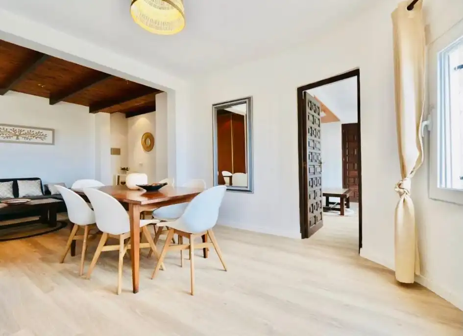 Dining room of Houses for rent in Dénia  with Air Conditioner, Heating and Private garden