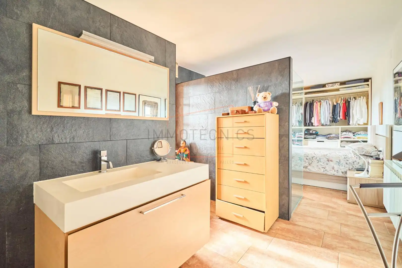 Bany de Casa o xalet en venda en Les Franqueses del Vallès amb Aire condicionat, Jardí privat i Terrassa