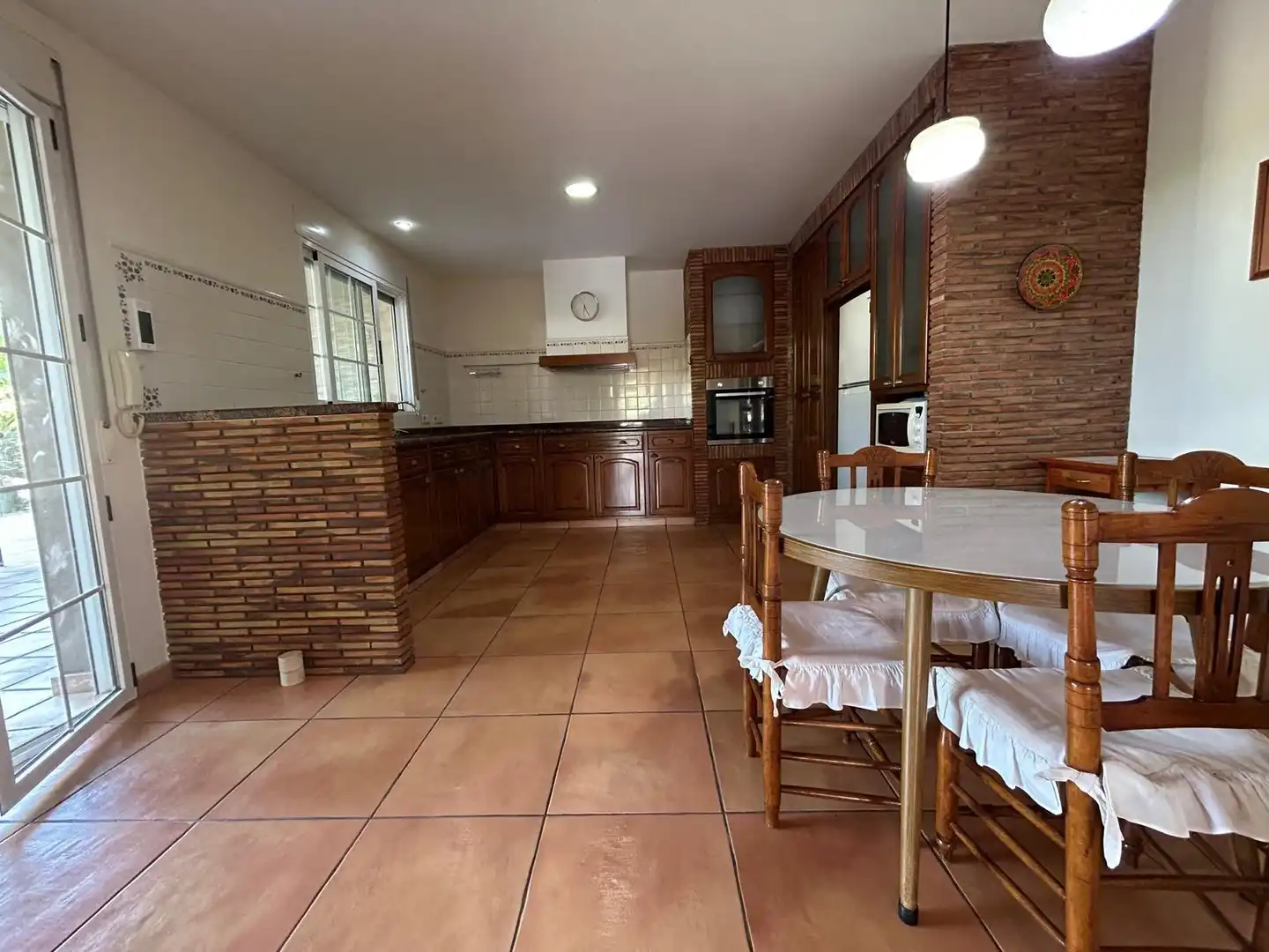 Cocina de Casa o chalet en venta en La Font d'en Carròs con Aire acondicionado, Calefacción y Jardín privado