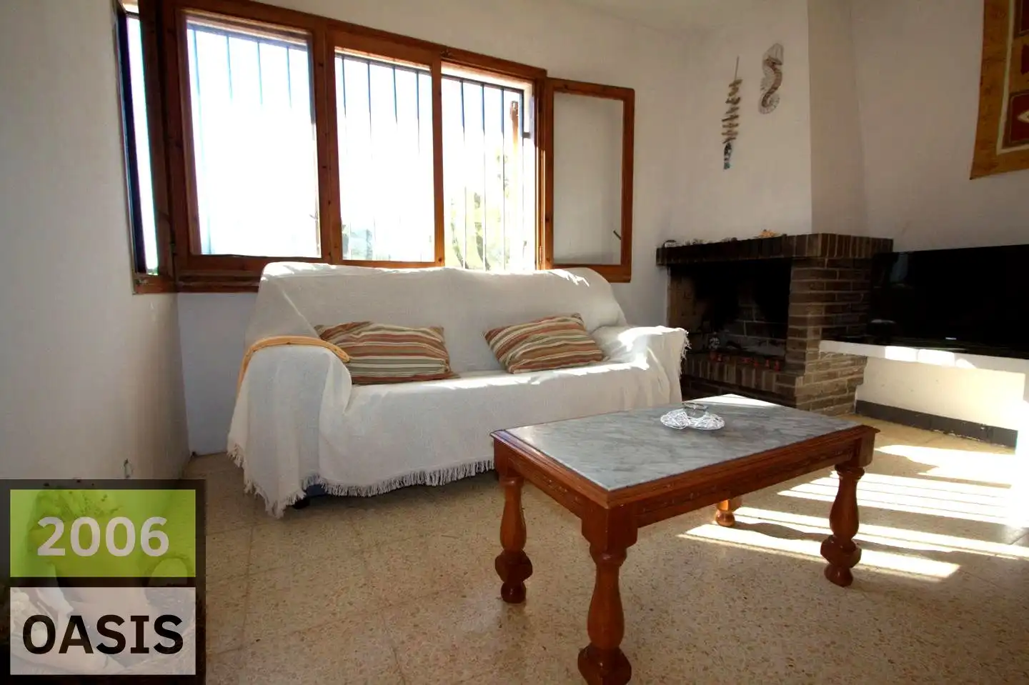 Sala de estar de Casa o chalet en venta en L'Ametlla de Mar  con Jardín privado y Terraza