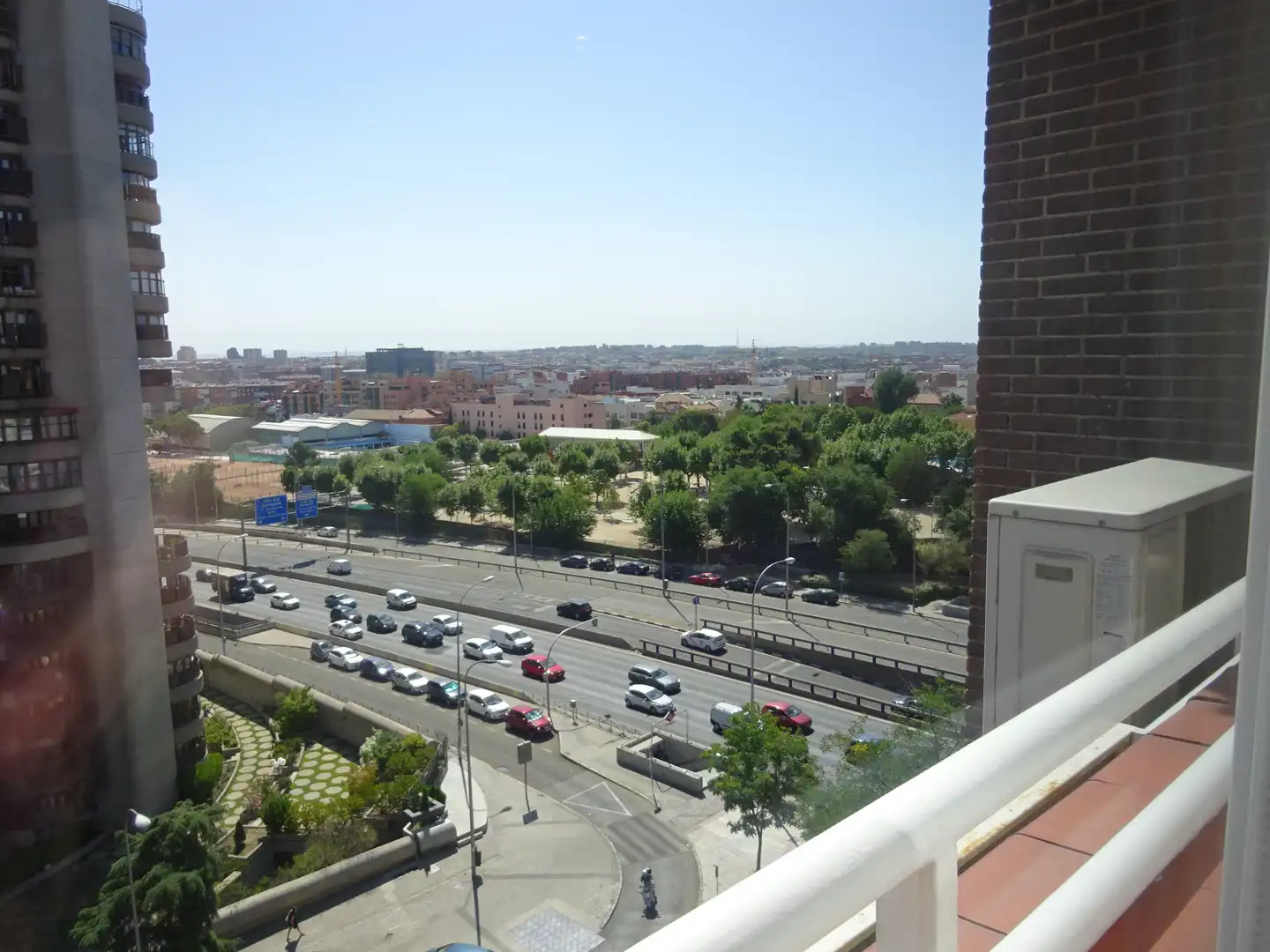 Exterior view of Flat for sale in Madrid  with Air Conditioner, Heating and Parquet flooring