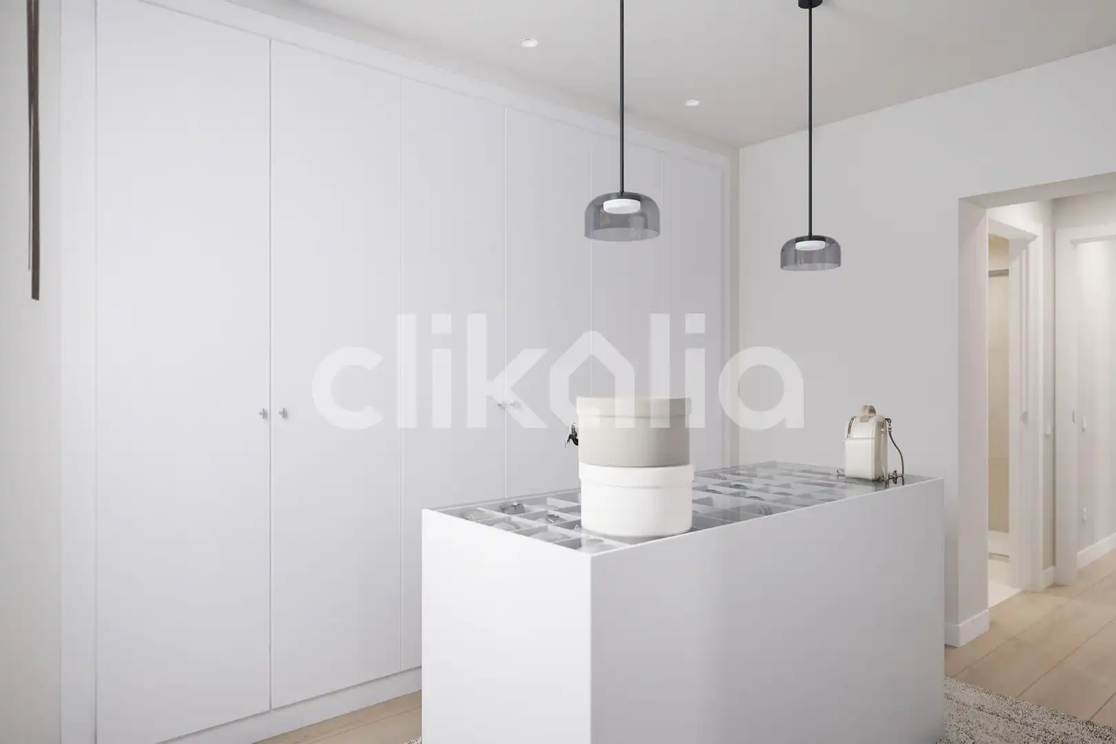 Kitchen of Flat for sale in Sevilla  with Air Conditioner and Private garden
