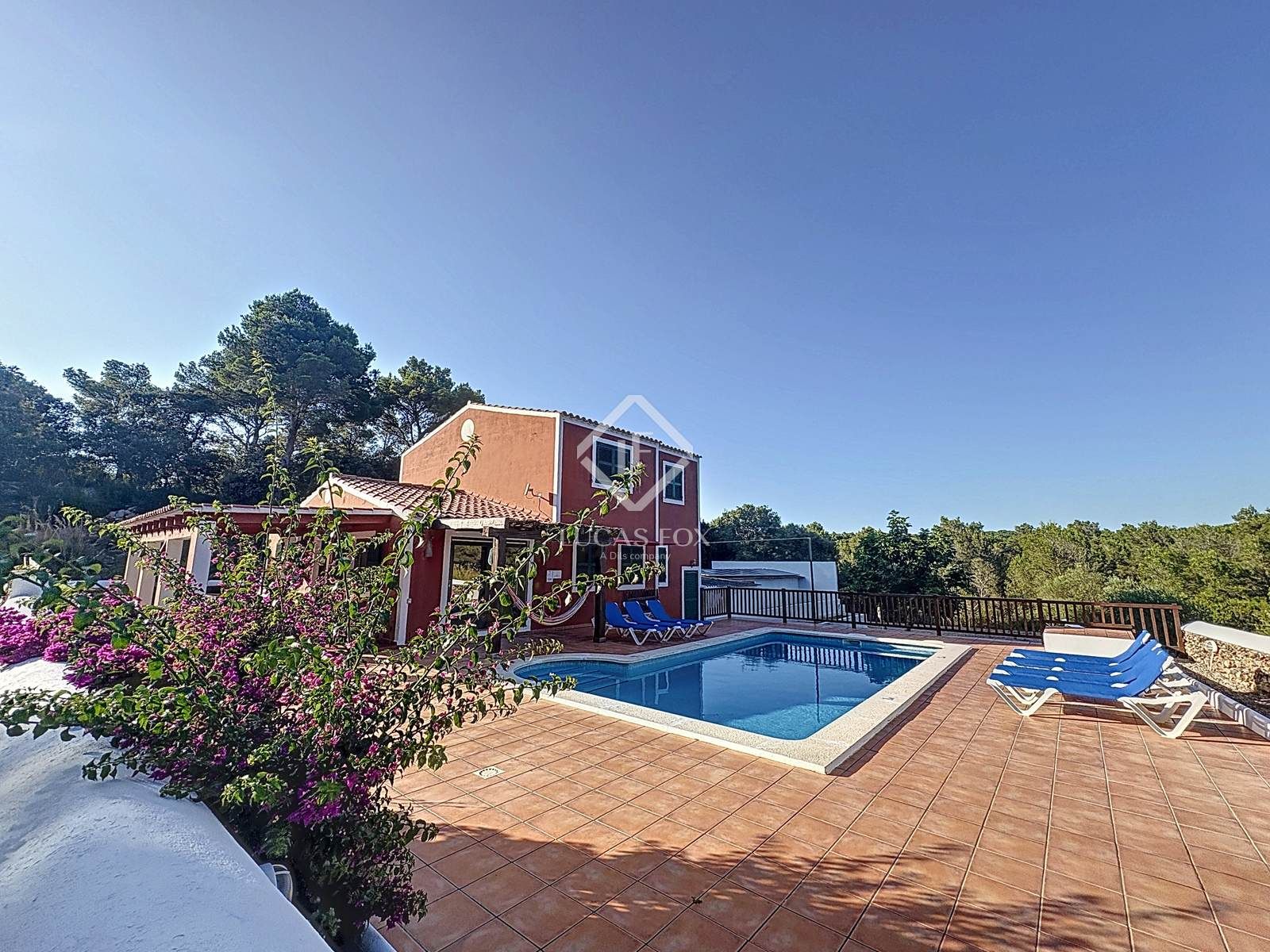 Piscina de Finca rústica en venda en Es Mercadal amb Aire condicionat, Calefacció i Jardí privat