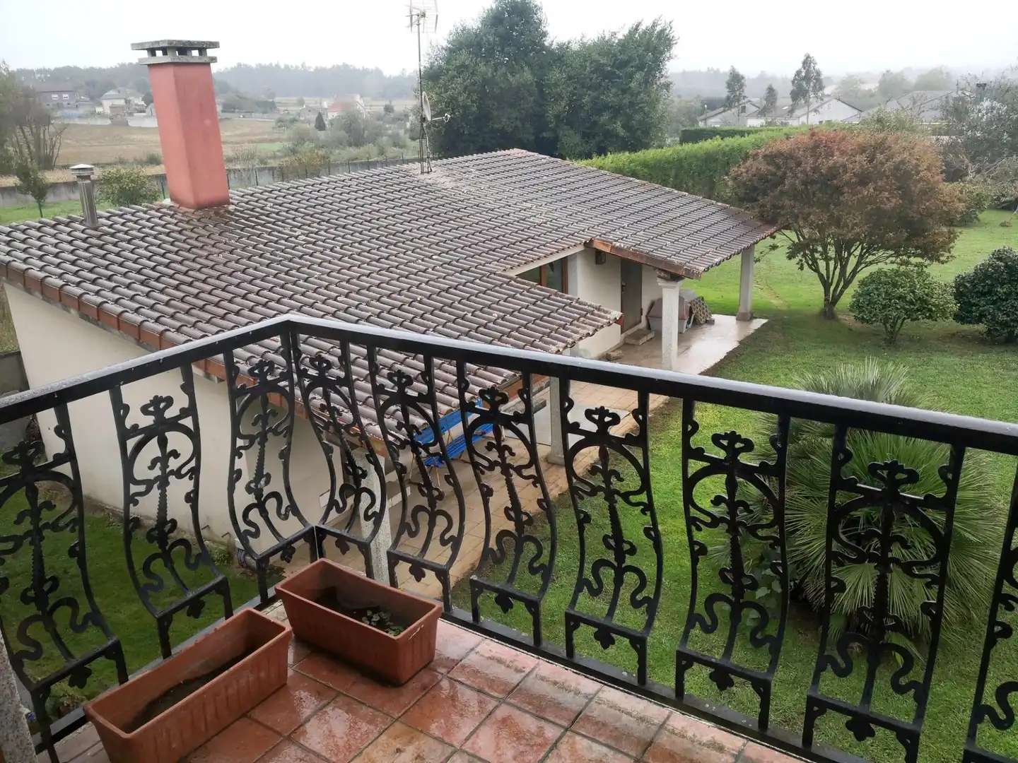 Terrassa de Casa o xalet en venda en Carballo amb Calefacció, Jardí privat i Terrassa