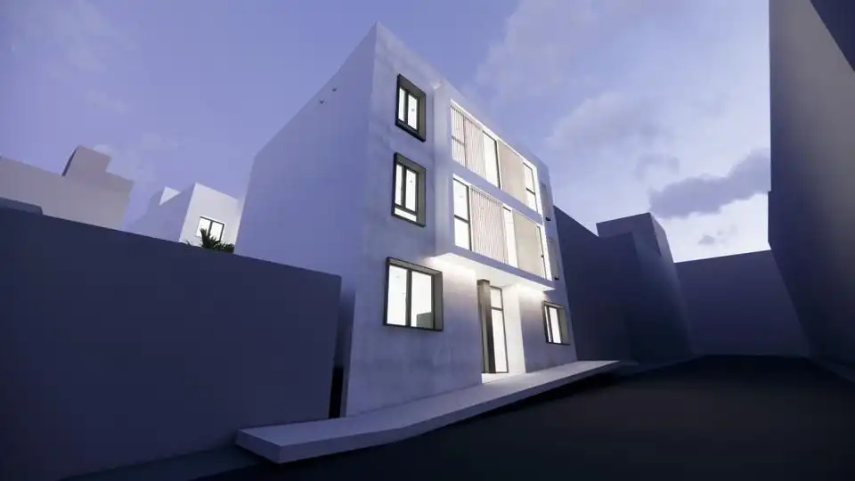 Exterior view of Apartments for sale in Málaga  with Air Conditioner, Heating and Storage room