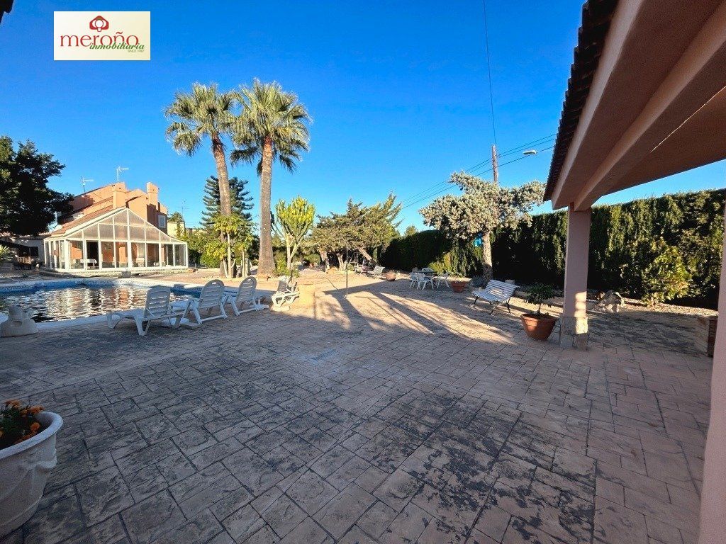 Exterior view of House or chalet for sale in Elche / Elx  with Private garden and Swimming Pool