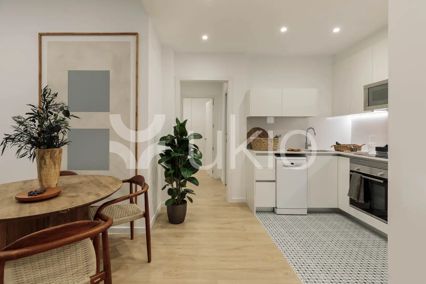 Apartamento con terraza en alquiler en Carrer de les Jonqueres, imagen 4