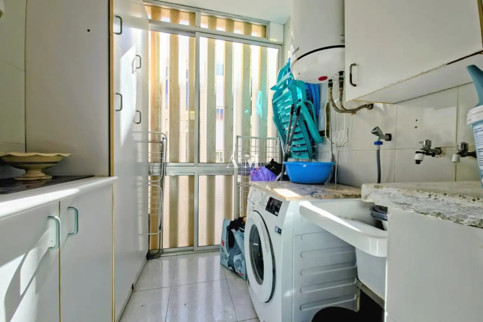 Kitchen of Flat for rent in Torrevieja  with Terrace, Furnished and Oven