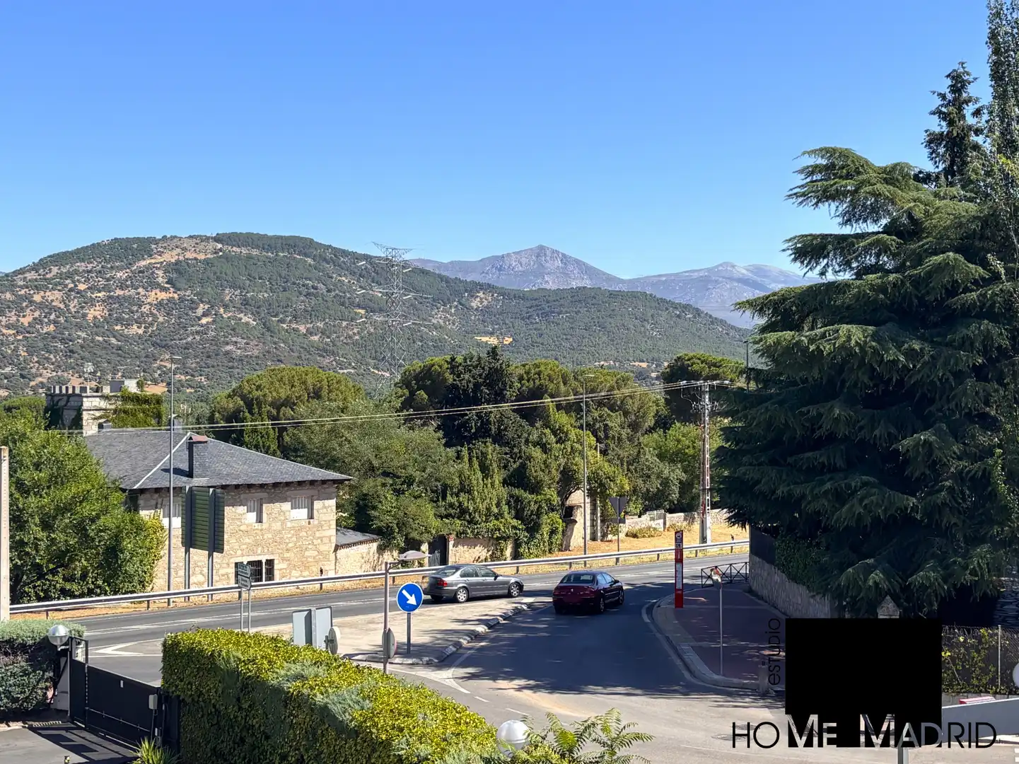 Exterior view of Flat for sale in Collado Villalba  with Heating, Parquet flooring and Terrace
