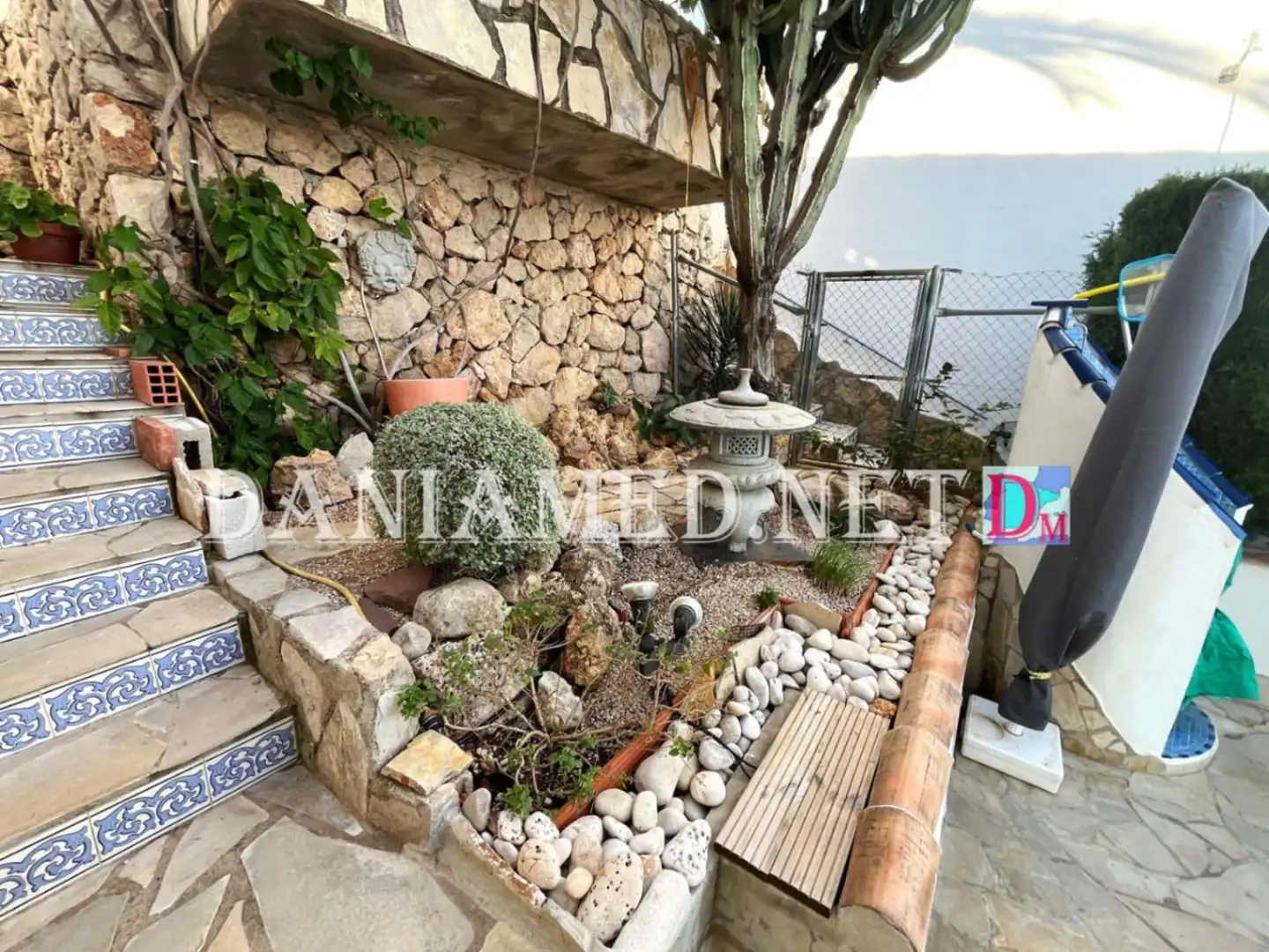Garten von Haus oder Chalet zum Verkauf in Pego mit Klimaanlage, Heizung und Privatgarten