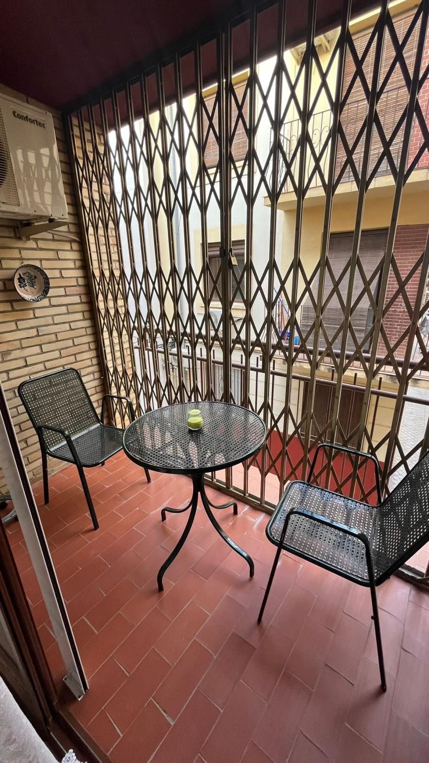 Balcony of Flat to rent in  Granada Capital  with Air Conditioner, Terrace and Furnished