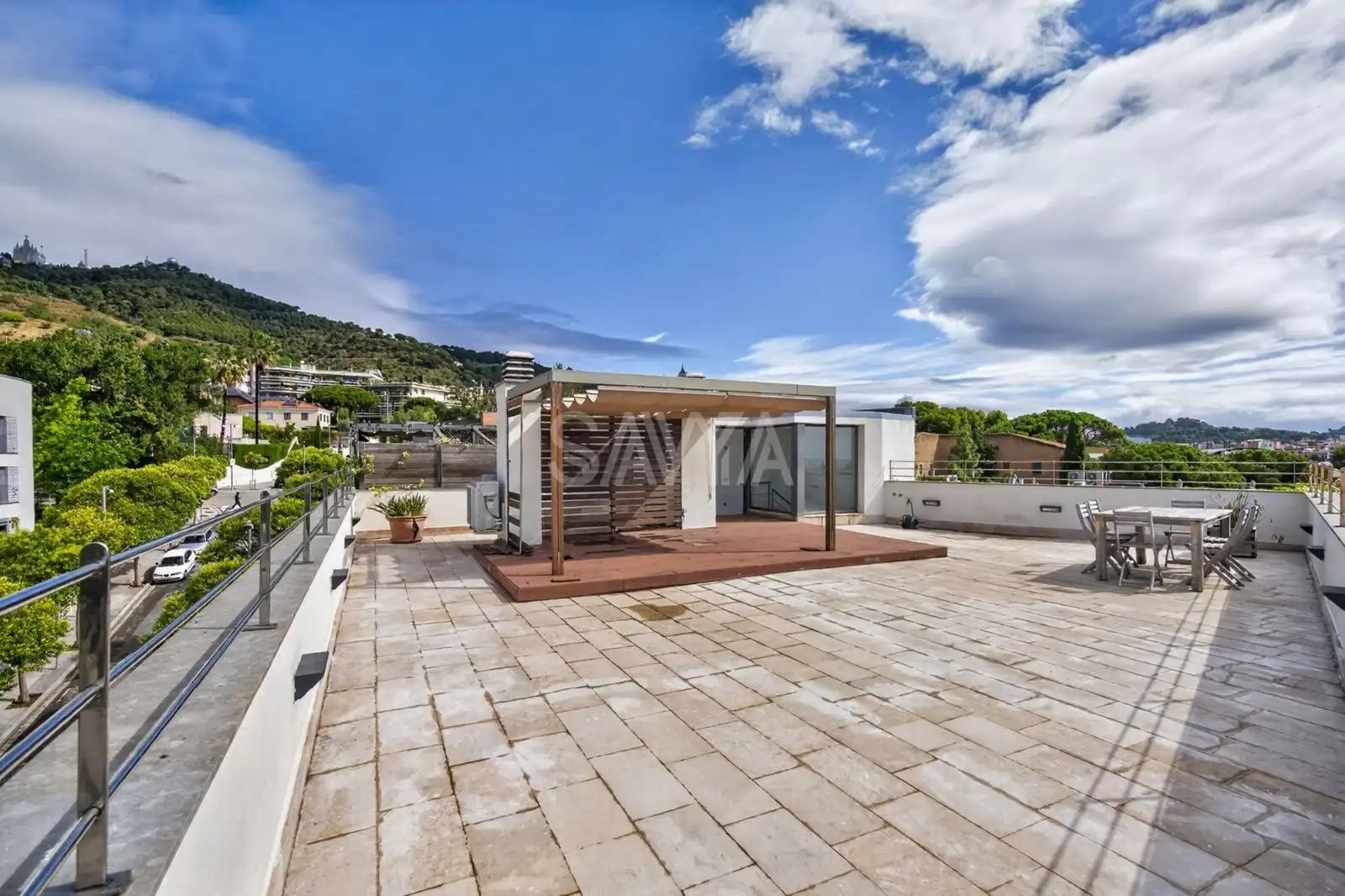 Terraza de Casa o chalet en venta en Barcelona con Aire acondicionado, Terraza y Trastero