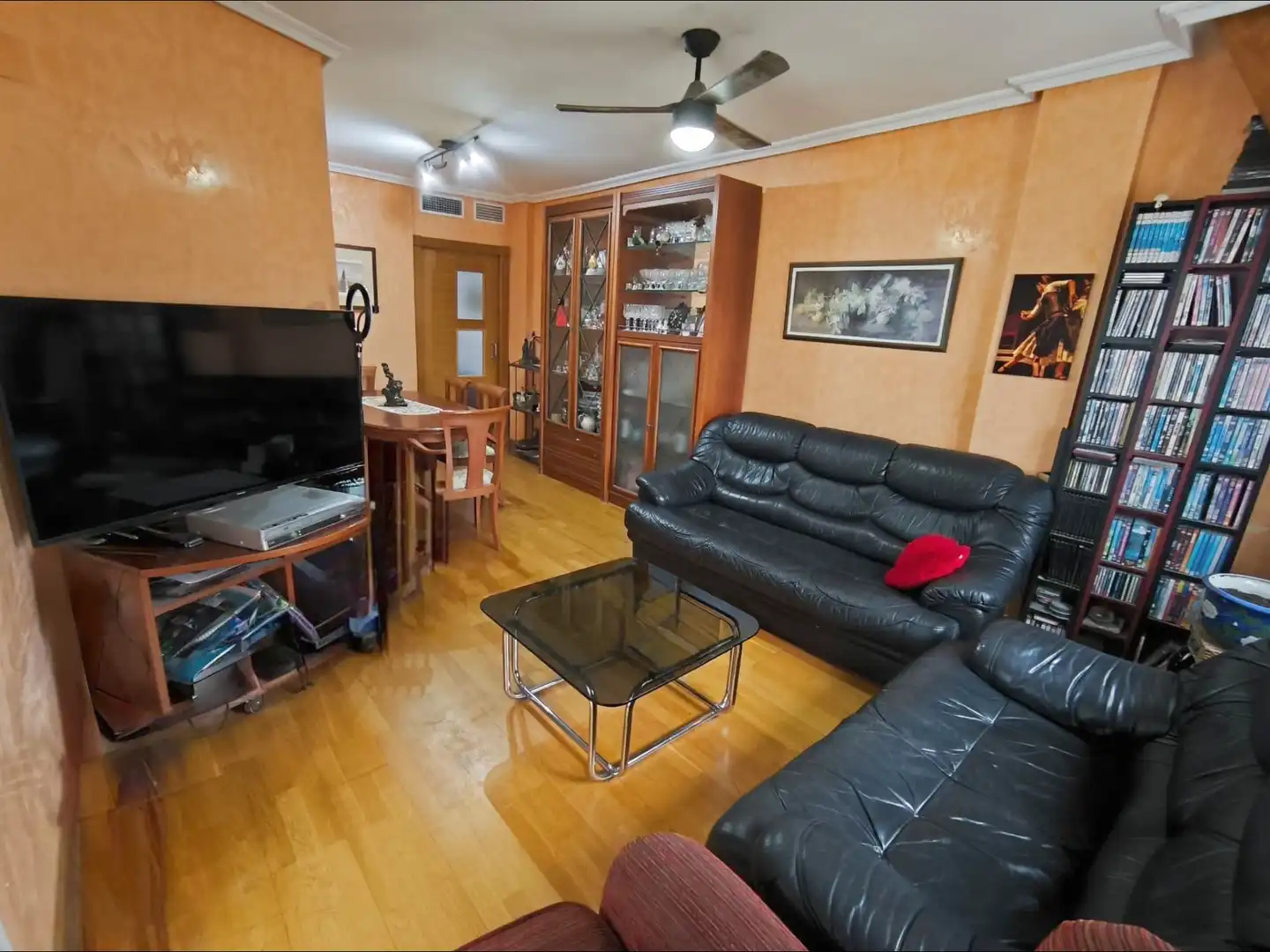 Sala de estar de Ático en venta en Murcia con Aire acondicionado, Calefacción y Terraza