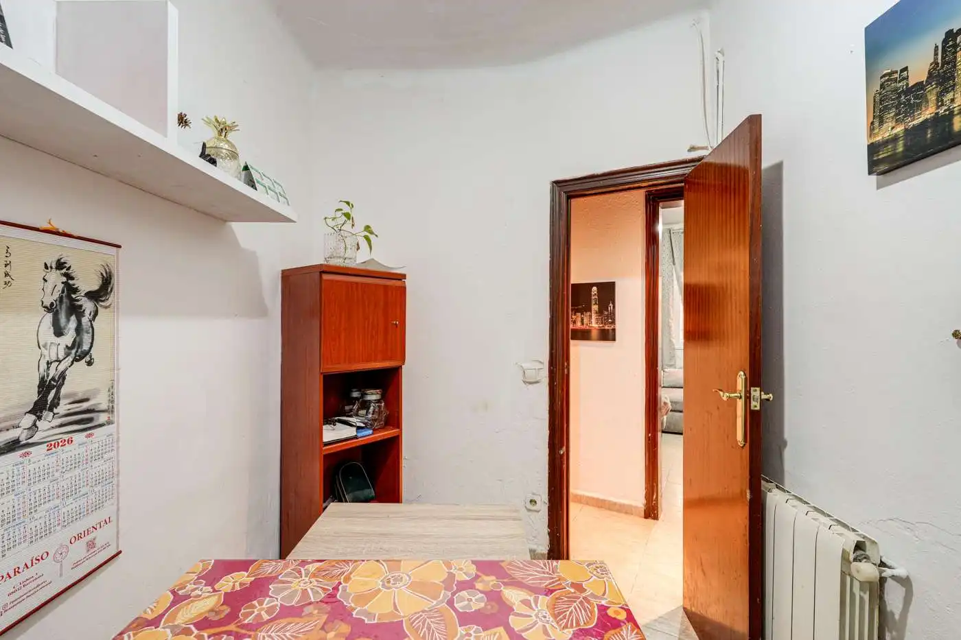 Schlafzimmer von Wohnung zum Verkauf in Barcelona mit Heizung und Möbliert
