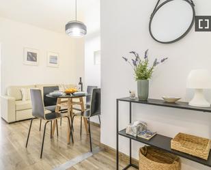 Dining room of Flat to rent in  Barcelona Capital  with Air Conditioner, Heating and Furnished