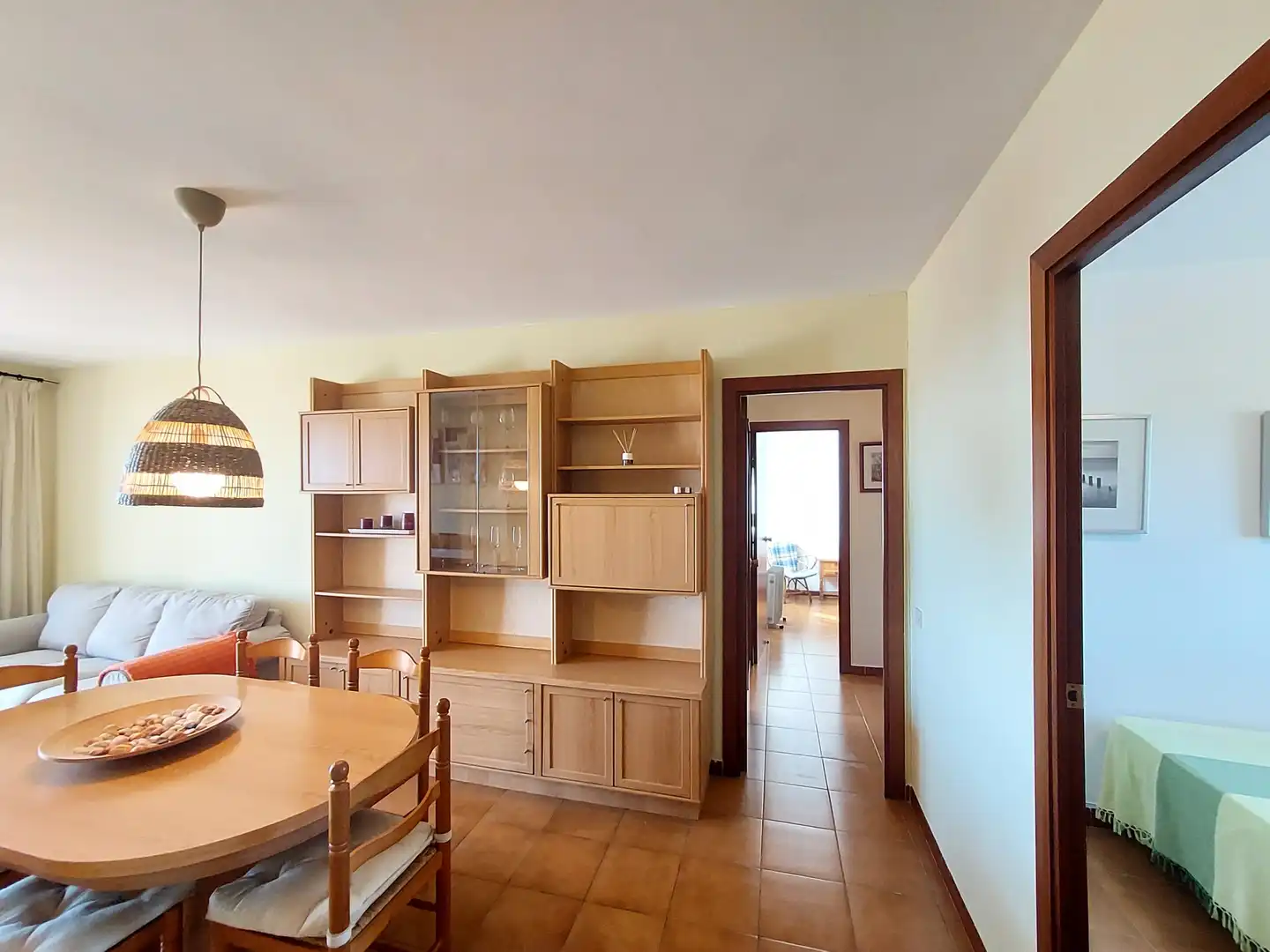 Comedor de Apartamento en venta en El Vendrell con Terraza, Amueblado y Horno
