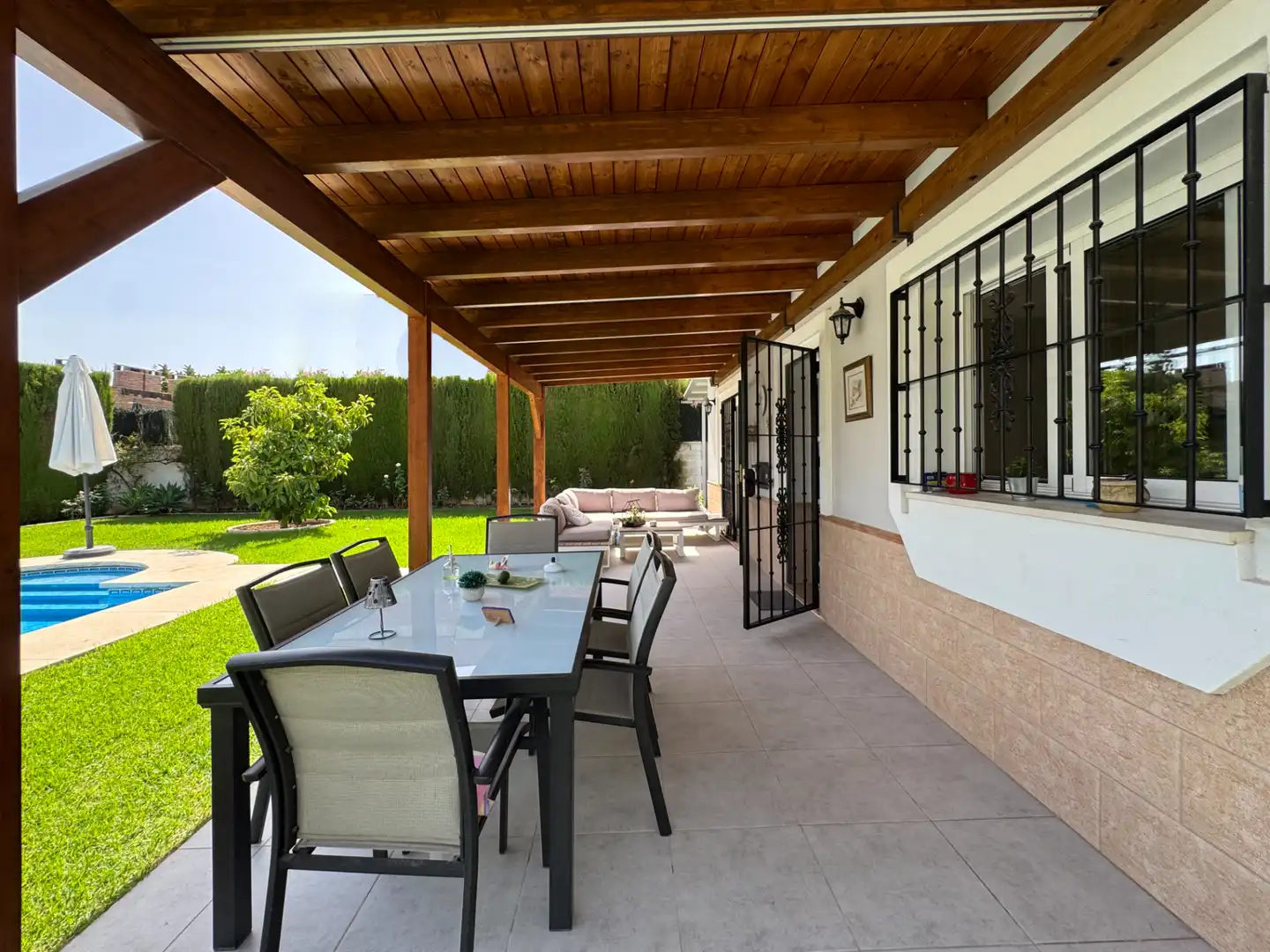 Chalet con piscina en venta en Capellanía - Retamar, imagen 42