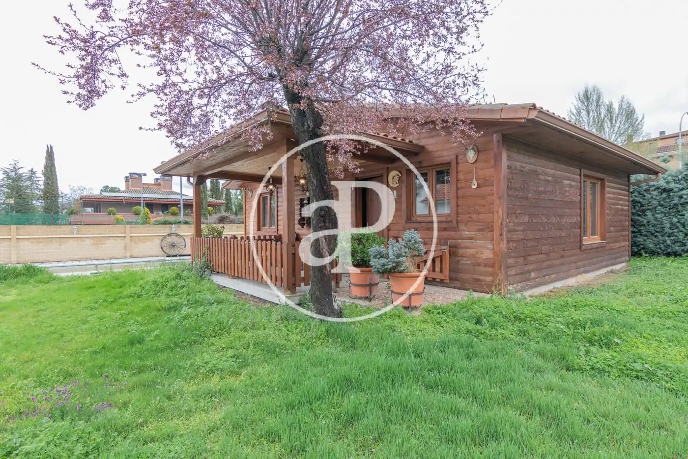 Garden of Houses for sale in Madrid  with Heating, Private garden and Terrace