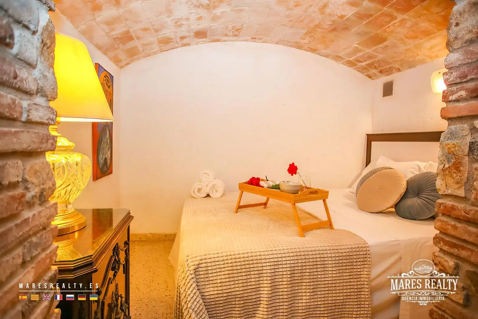 Schlafzimmer von Country house zum Verkauf in Vidreres mit Heizung, Privatgarten und Abstellraum