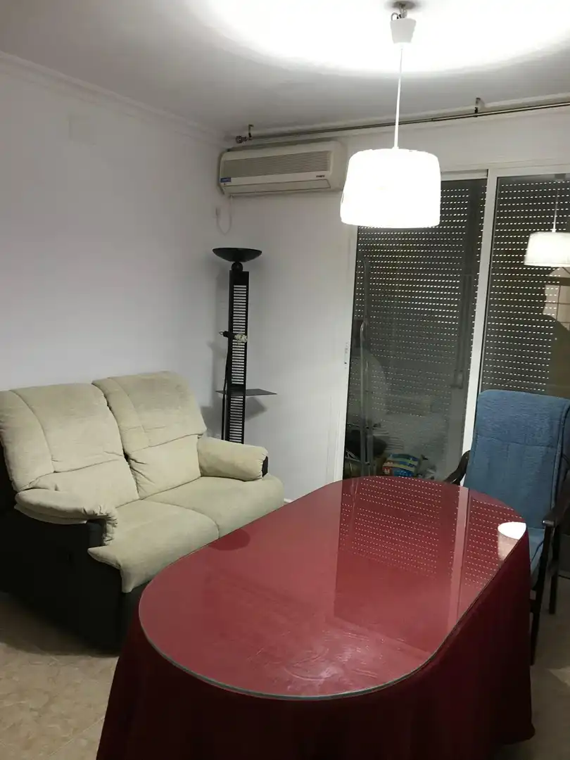 Sala de estar de Piso de alquiler en Sevilla con Aire acondicionado y Amueblado