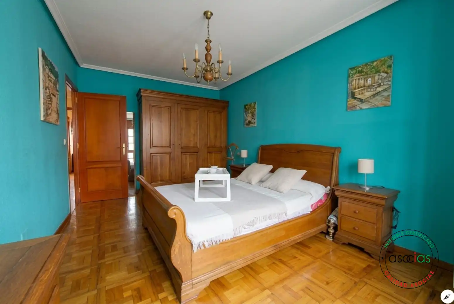 Dormitori de Pis en venda en Cudillero amb Calefacció, Parquet i Moblat