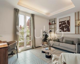 Living room of Apartment to rent in  Barcelona Capital  with Air Conditioner, Heating and Furnished