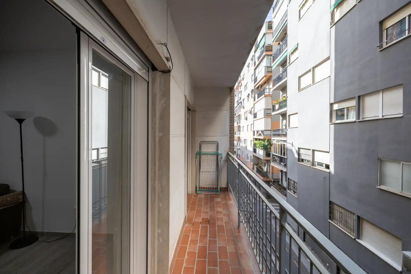 Balcony of Flat for rent in Granada  with Heating, Furnished and Washing machine