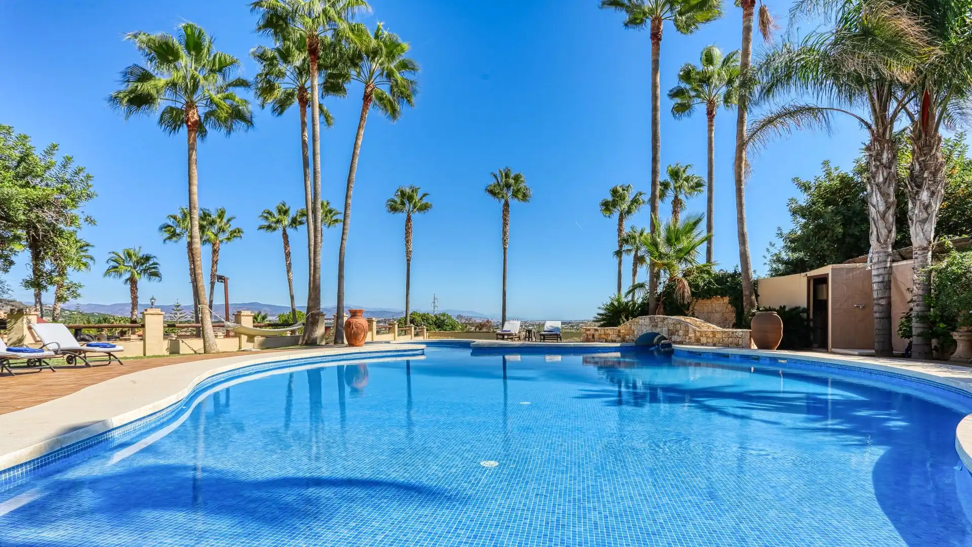 Schwimmbecken von Country house zum Verkauf in Alhaurín de la Torre mit Klimaanlage, Heizung und Schwimmbad