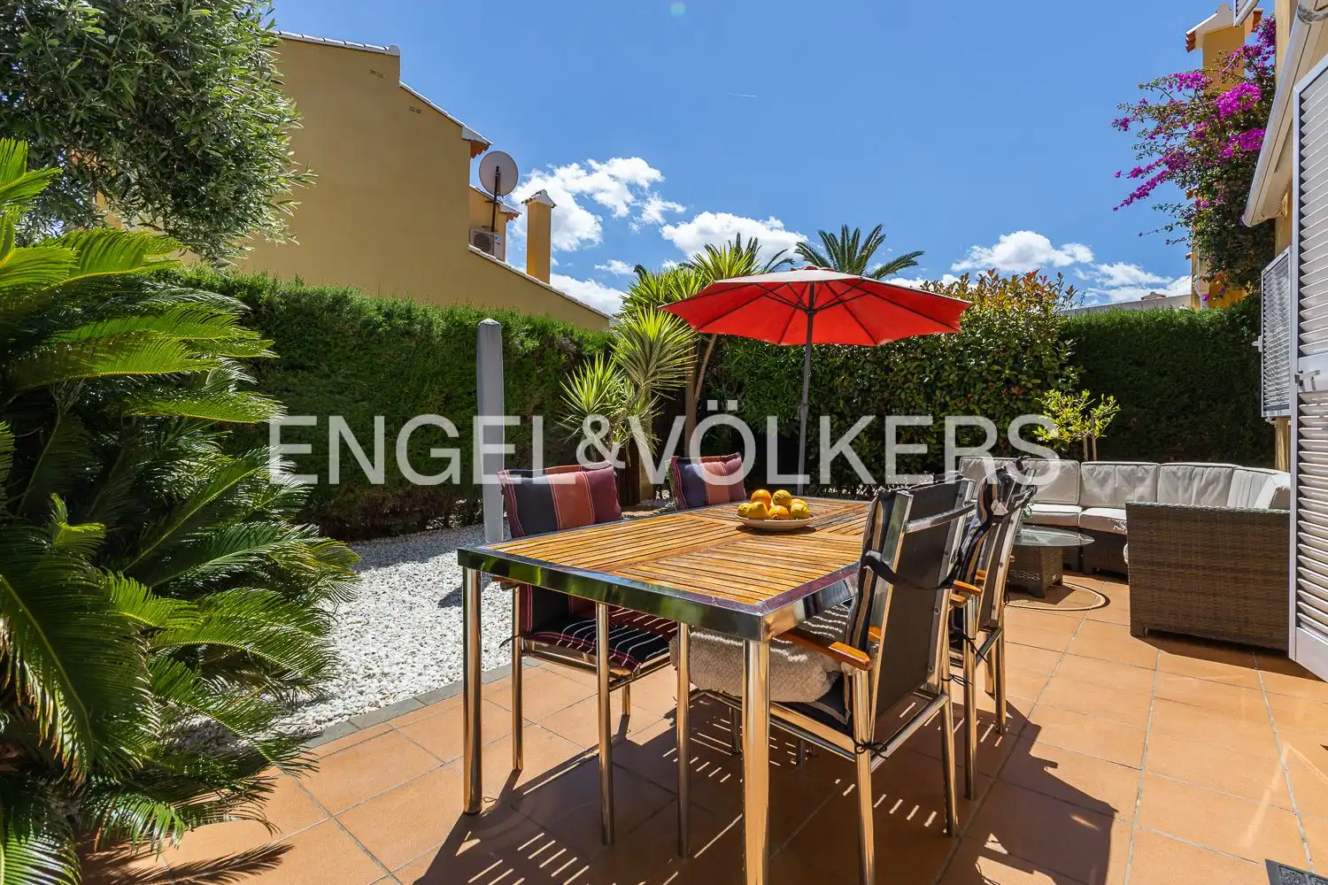 Terraza de Casa o chalet en venta en Dénia con Aire acondicionado, Calefacción y Jardín privado