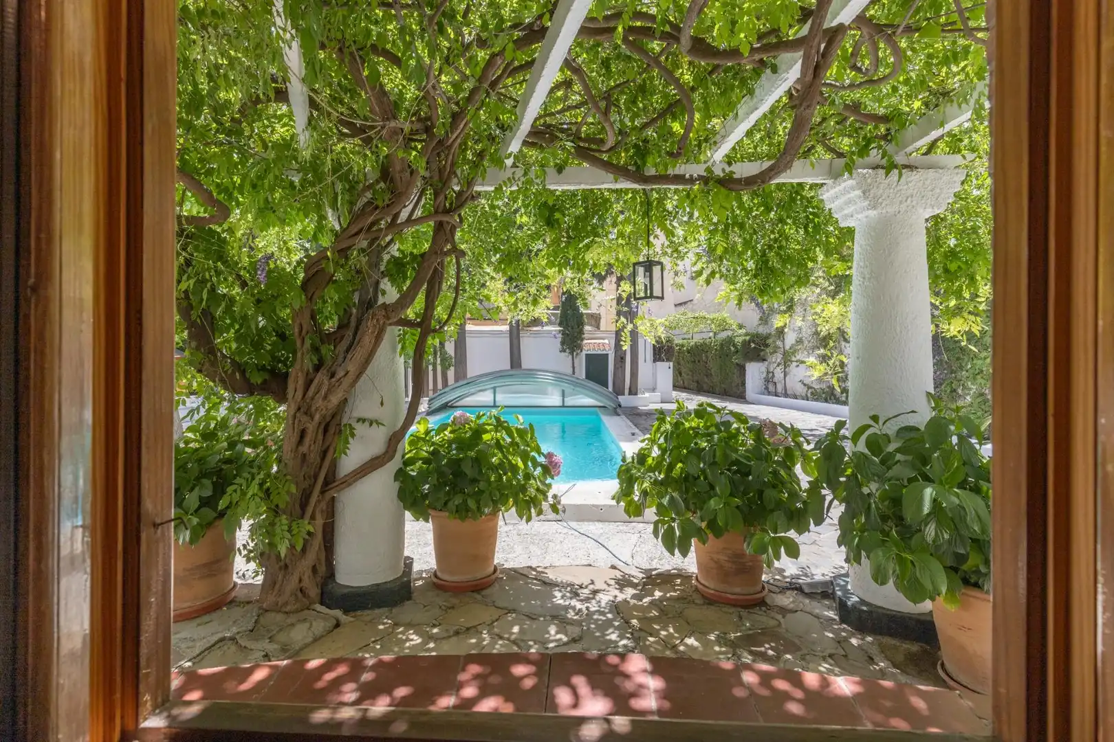 Piscina de Casa o chalet en venta en Las Gabias con Aire acondicionado, Calefacción y Jardín privado