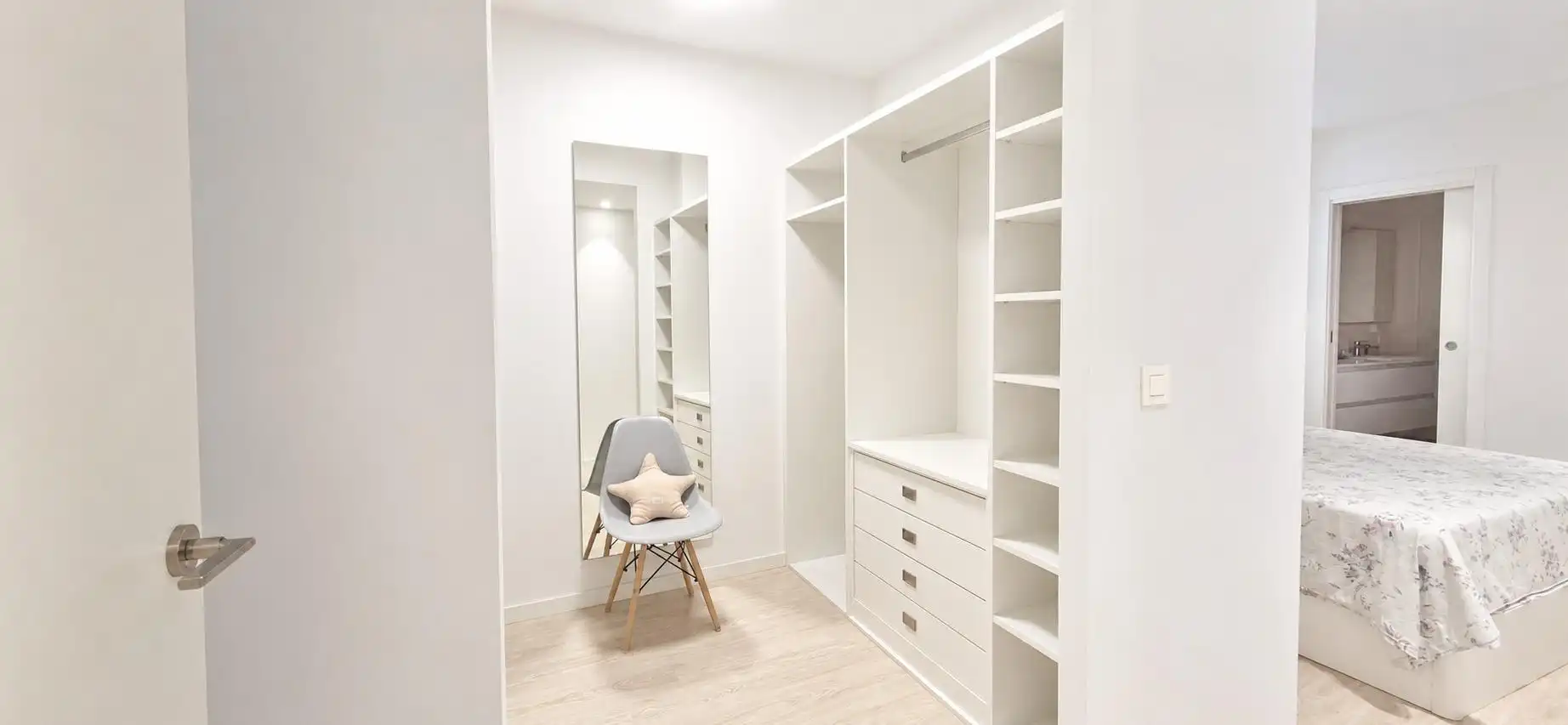Bedroom of Flat for rent in Alicante / Alacant  with Air Conditioner, Heating and Storage room