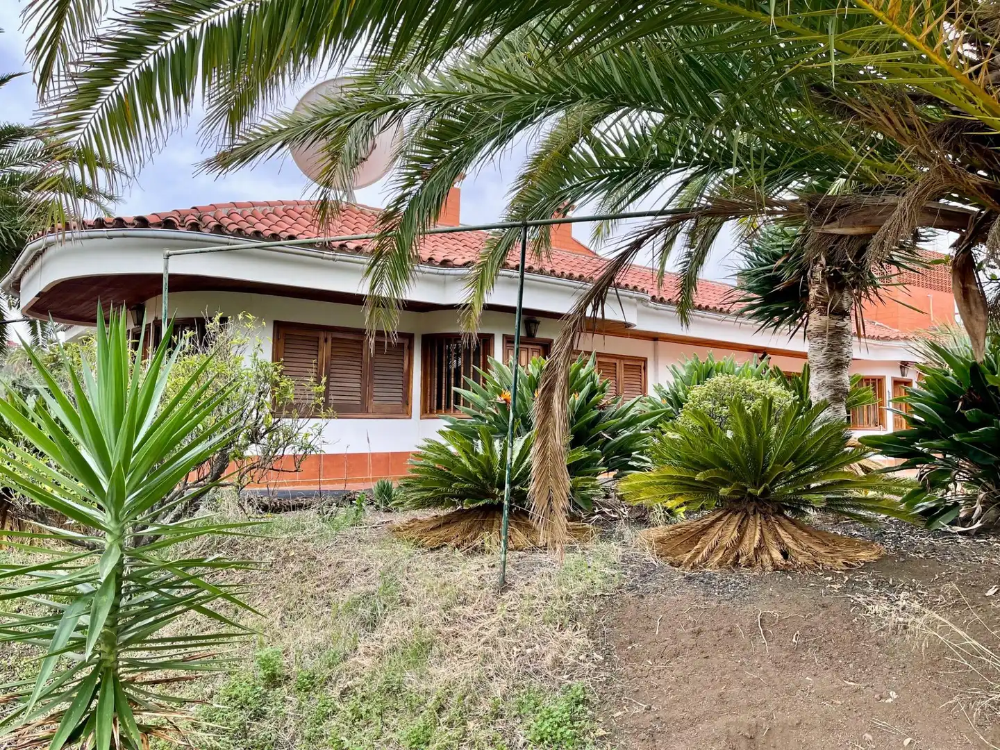 Vista exterior de Casa o xalet en venda en Santa Brígida amb Terrassa, Traster i Piscina