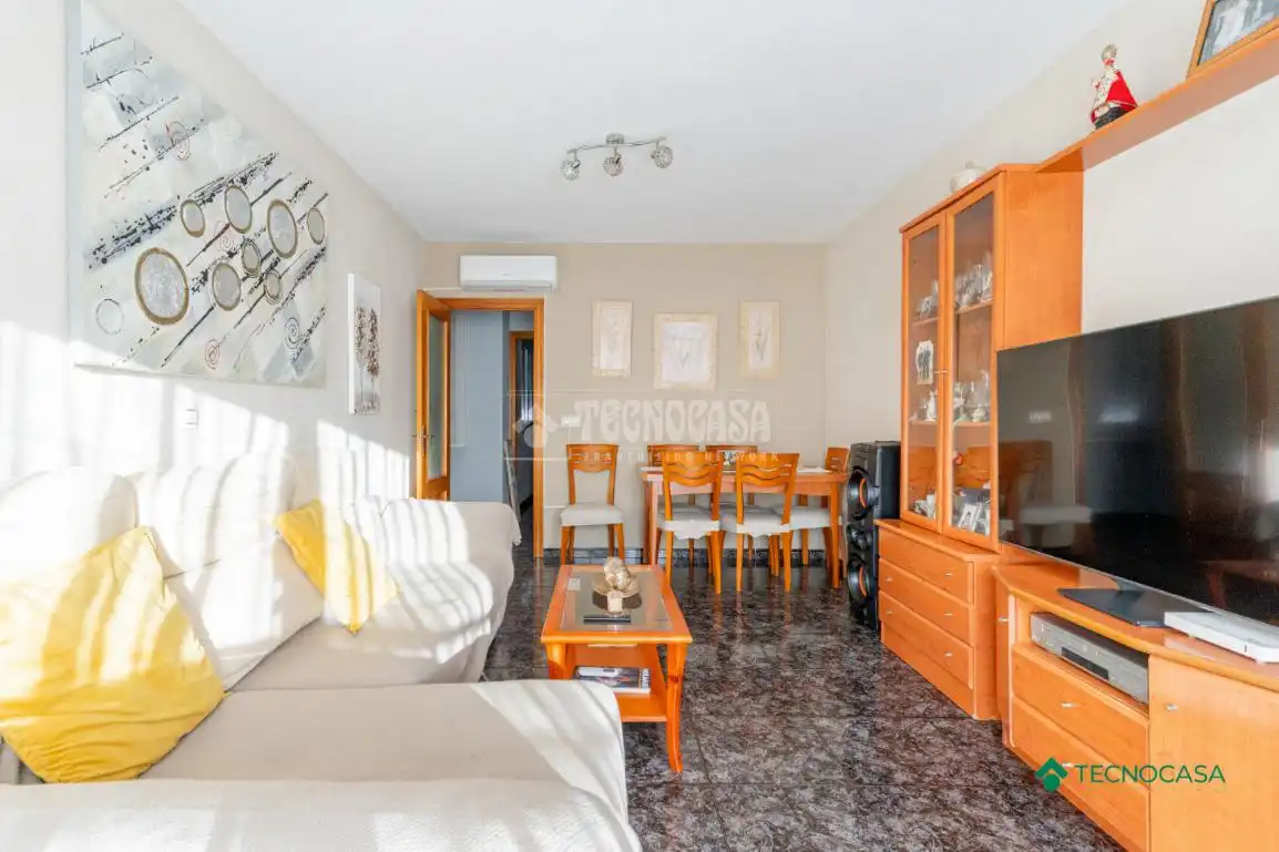 Wohnzimmer von Wohnung zum Verkauf in Vícar mit Klimaanlage und Terrasse