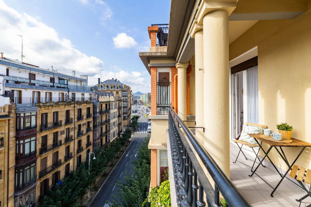 Balcony of Flat for sale in Donostia - San Sebastián   with Heating, Terrace and Balcony