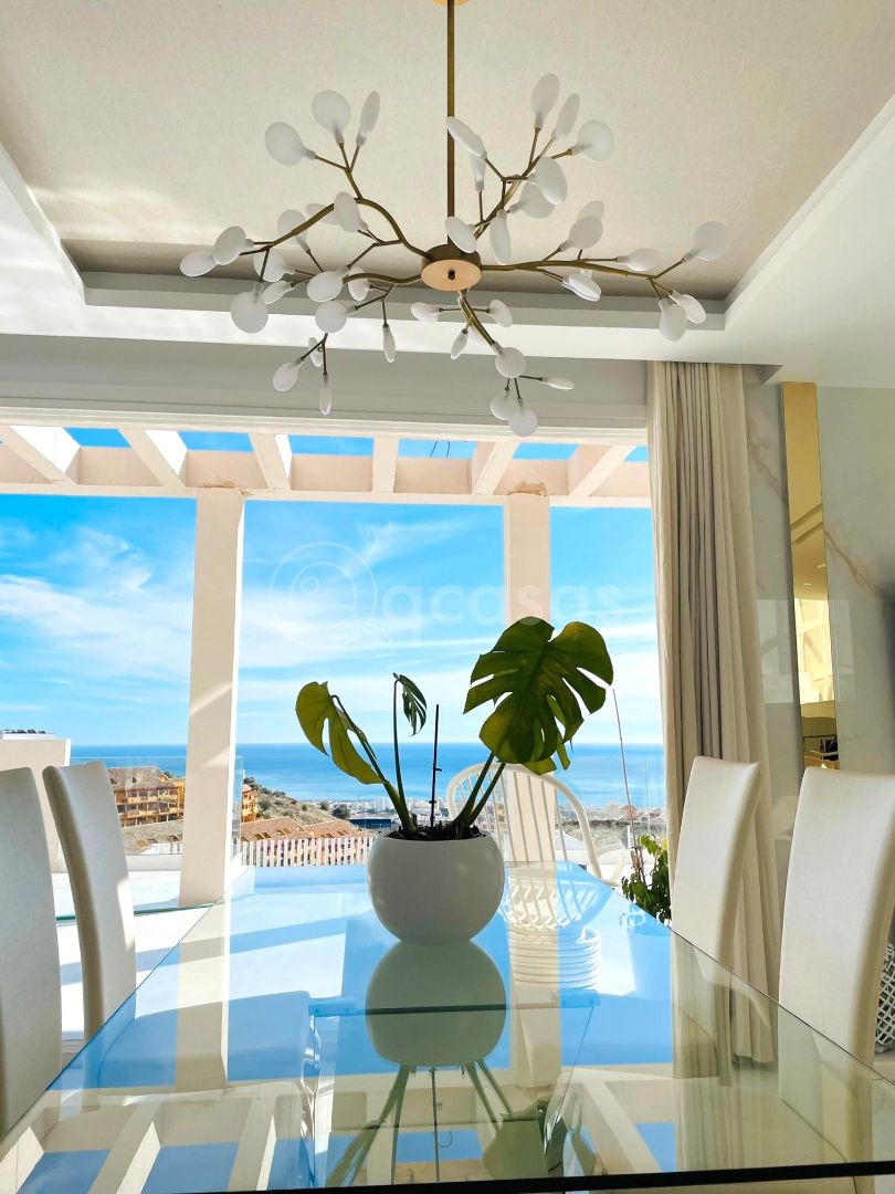 Terrace of House or chalet for sale in Benalmádena  with Air Conditioner, Heating and Private garden