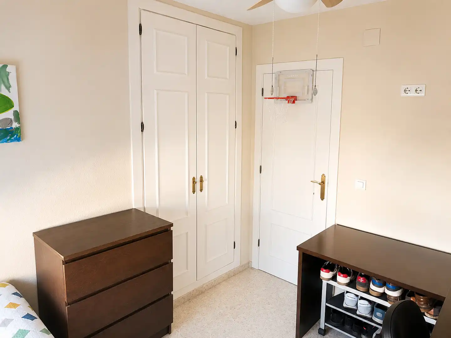 Bedroom of Flat for sale in Málaga  with Air Conditioner, Private garden and Terrace