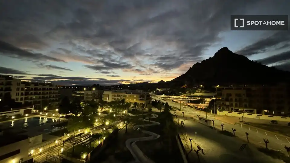 Vista exterior de Apartamento para compartir en Villanueva del Río Segura con Aire acondicionado, Terraza y Amueblado