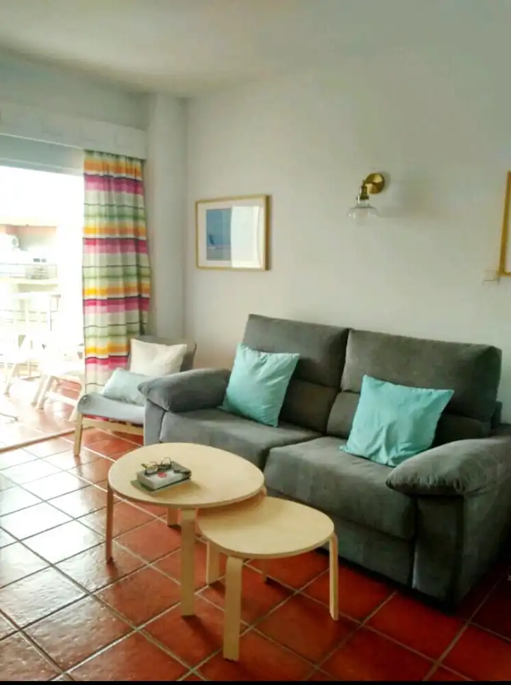 Sala d'estar de Apartament de lloguer en Almuñécar amb Moblat