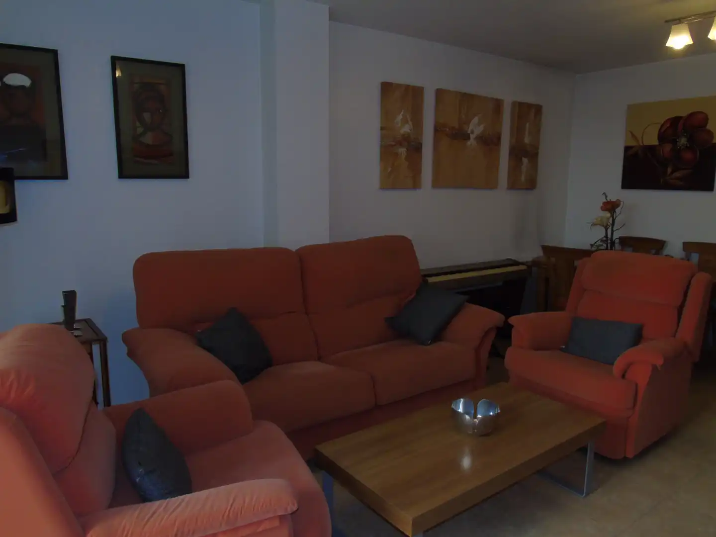 Sala de estar de Dúplex en venta en Lorquí con Aire acondicionado, Calefacción y Terraza