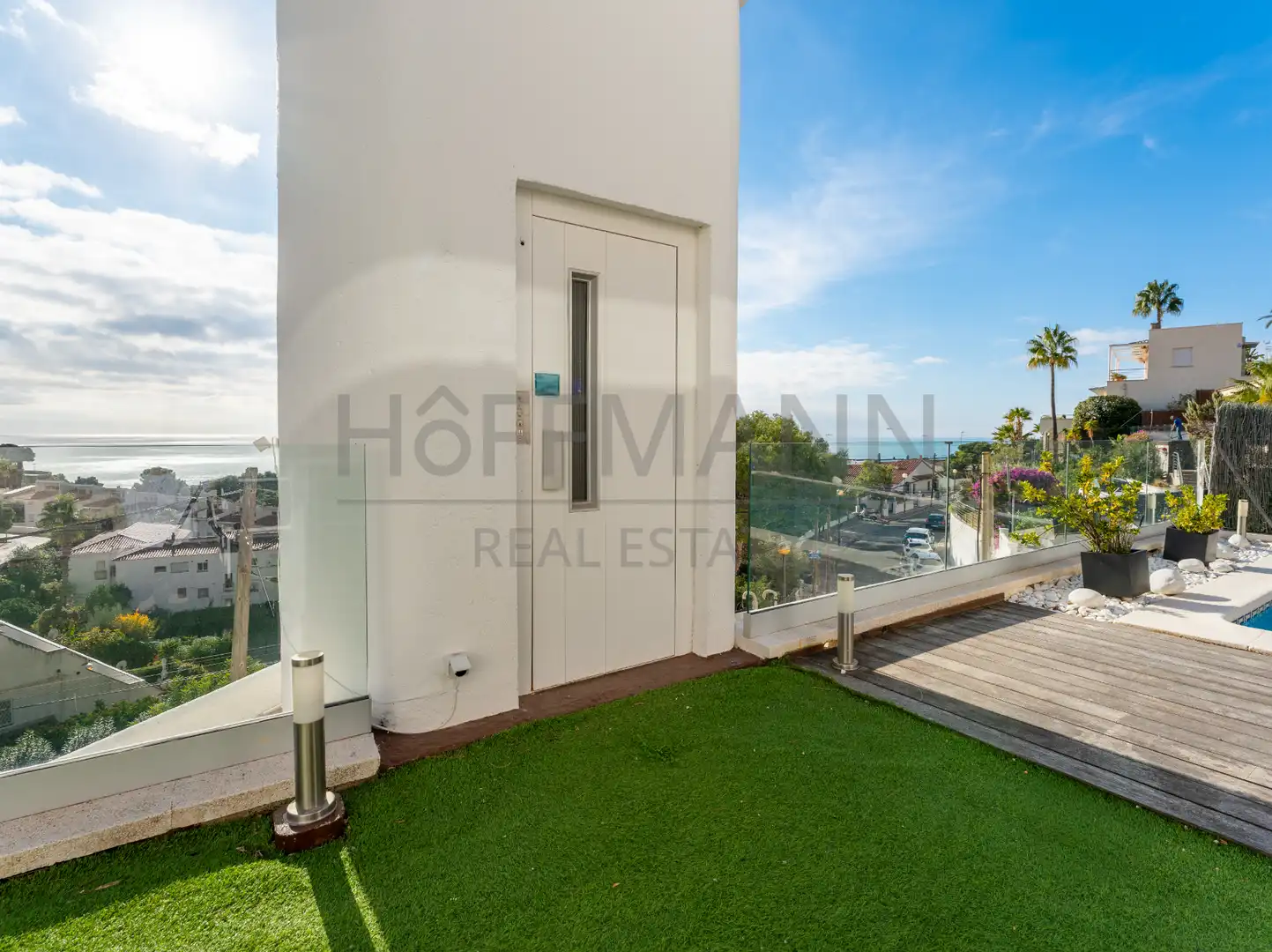 Terraza de Casa o chalet en venta en Sitges con Aire acondicionado, Calefacción y Jardín privado