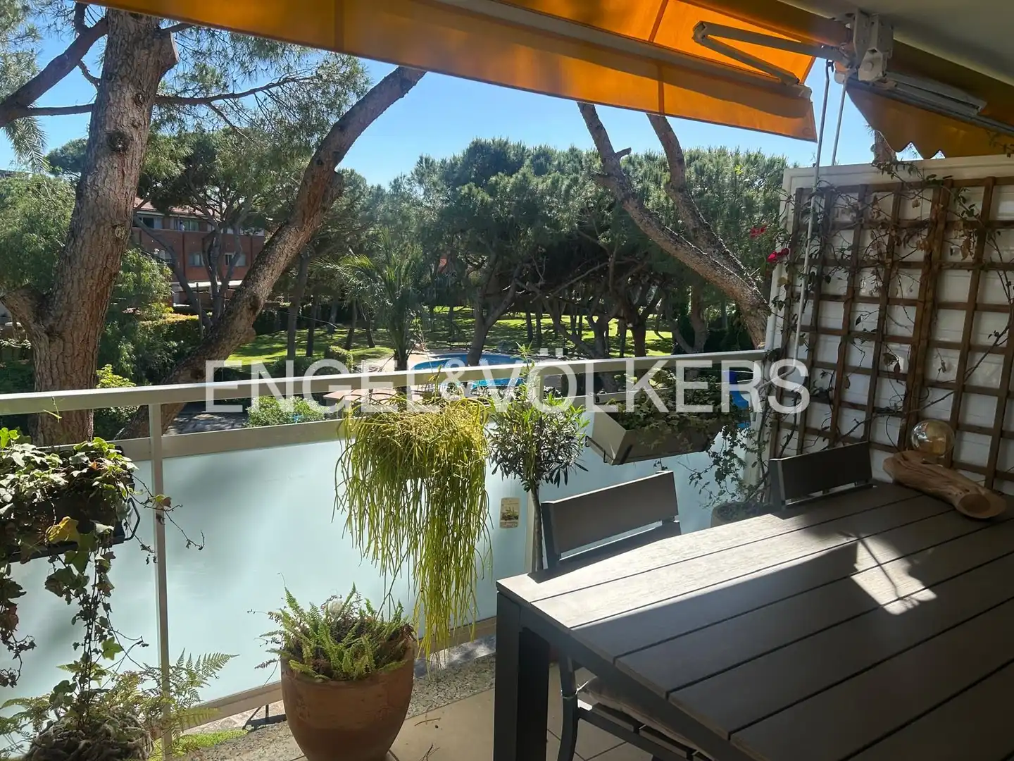 Terrasse von Wohnung zur Miete in Gavà mit Klimaanlage, Heizung und Schwimmbad