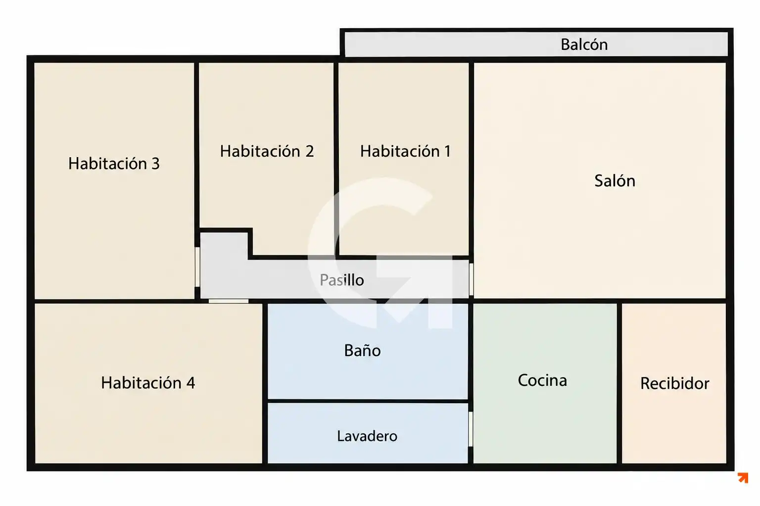 Piso en venta en Passeig Maragall