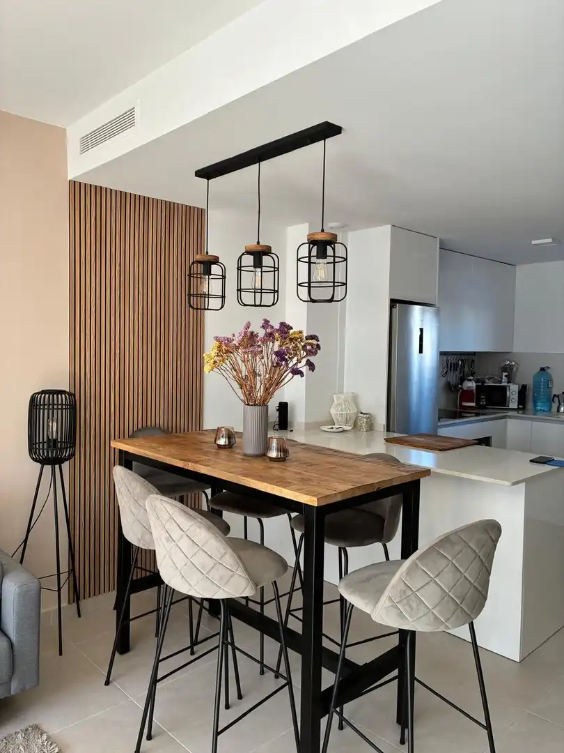 Comedor de Casa adosada en venta en San Pedro del Pinatar con Aire acondicionado, Terraza y Amueblado
