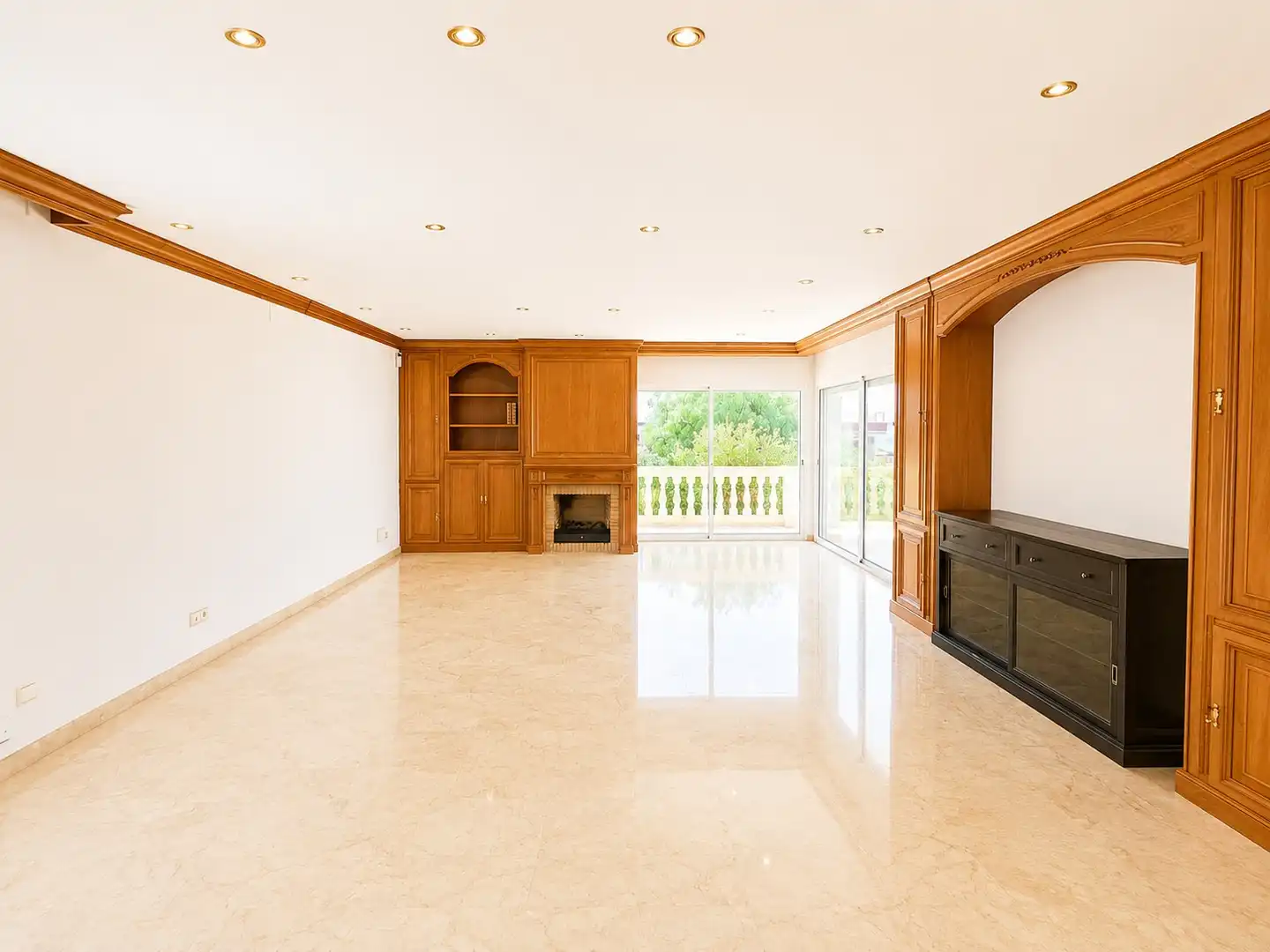 Sala de estar de Casa o chalet en venta en El Masnou con Calefacción, Jardín privado y Parquet
