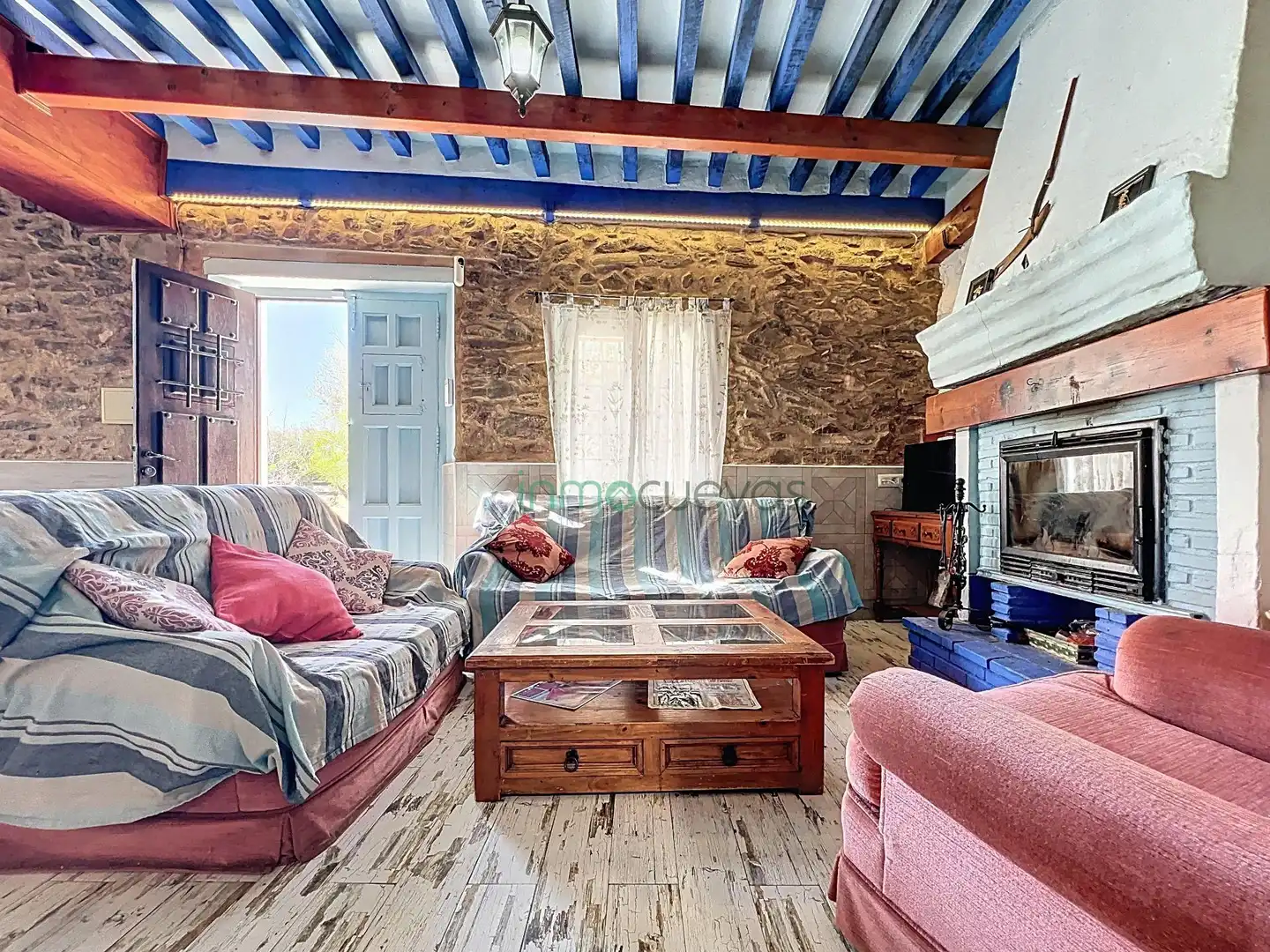 Living room of Country homes for rent in Vera  with Heating, Private garden and Terrace