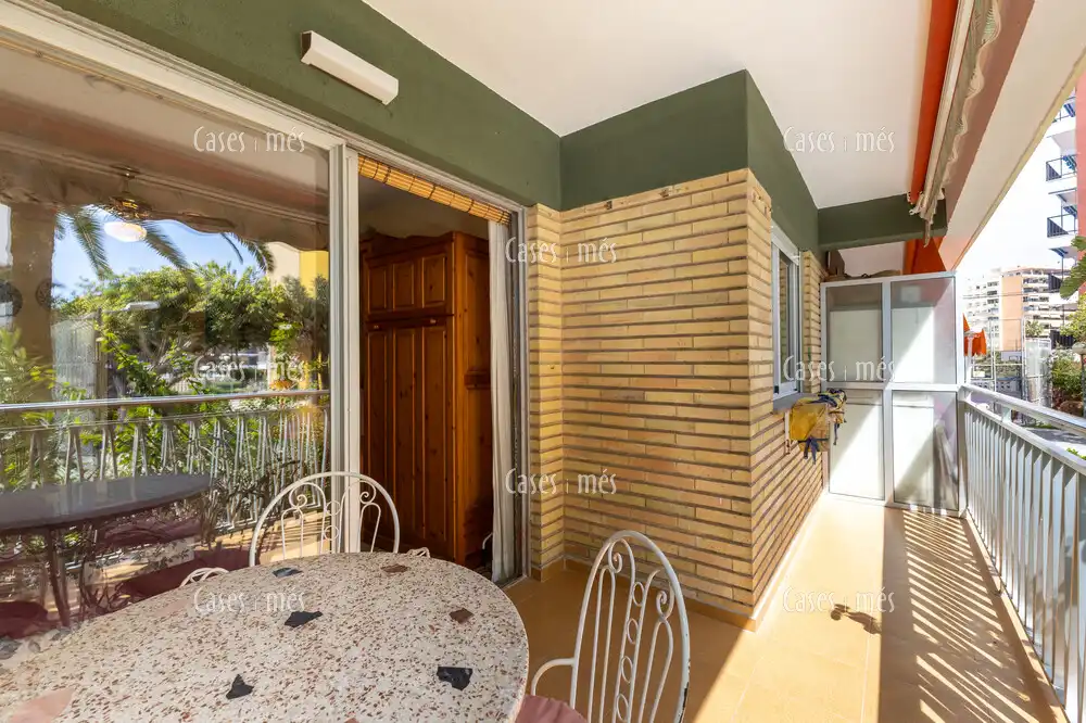 Terraza de Apartamento en venta en La Pobla de Farnals con Terraza, Amueblado y Piscina comunitaria