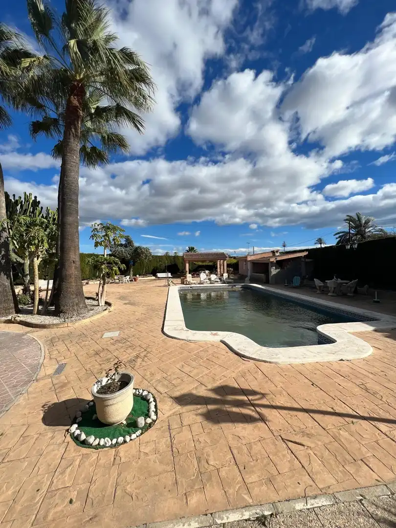 Swimming pool of Houses for sale in Elche / Elx  with Heating, Terrace and Storage room