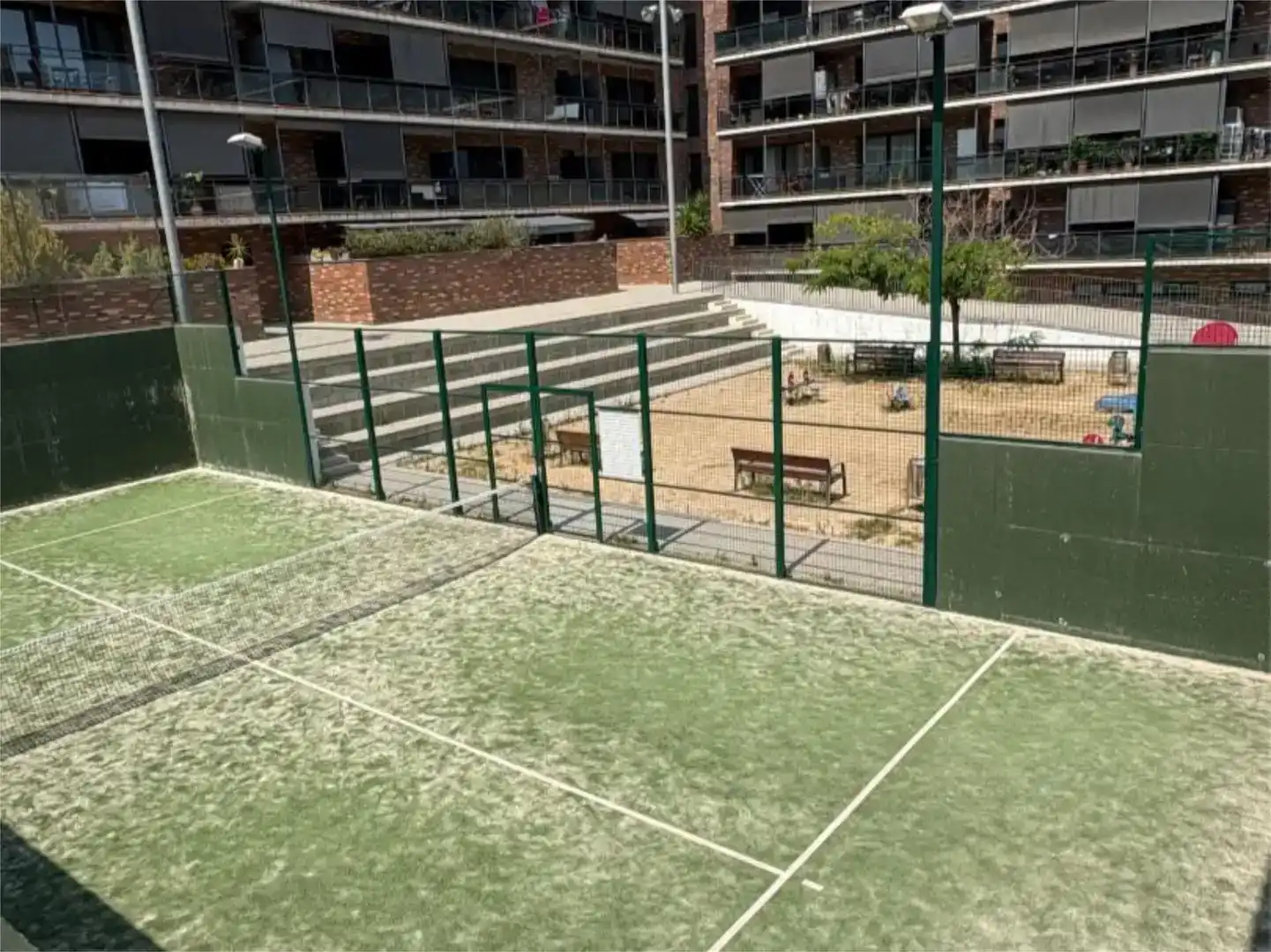 Terrace of Flat for sale in Sabadell  with Air Conditioner and Swimming Pool